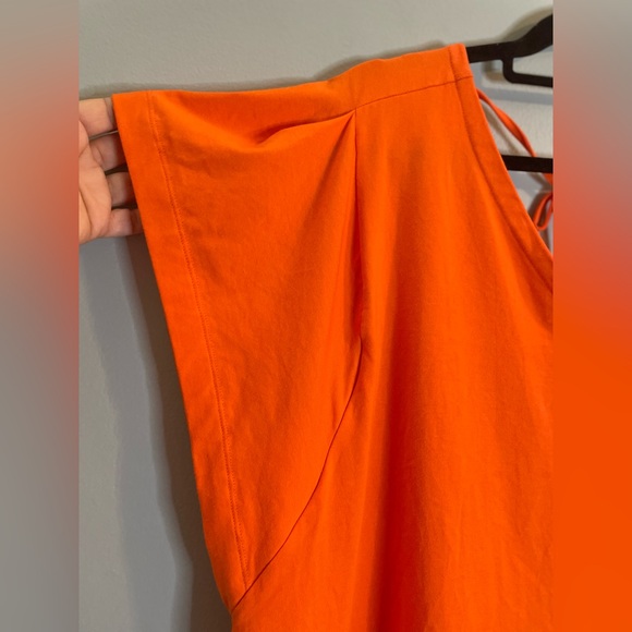 FREE ASSEMBLY NWT Women's V-Neck Dress with Flounce Sleeves SZ/XXXL - Picture 9 of 9